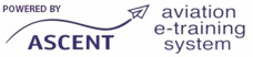 Powered by ASCENT Aviation E-training System by Aerostudies